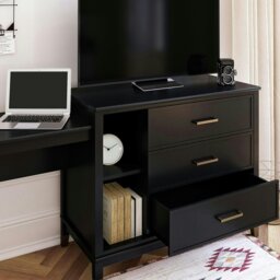 Rackhams Westerleigh 3-in-1 Media Dresser Black - Black - thumbnail 4