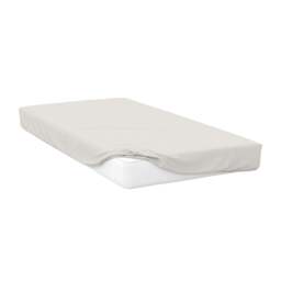Rackhams 400 Thread Count Egyptian Cotton Fitted Sheet - Ivory - Ivory - Superking - 100% Egyptian Cotton - thumbnail 1