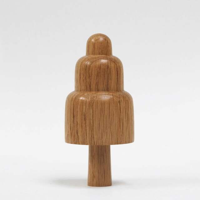Rackhams Handmade Wooden Jelly Ornament - image 1