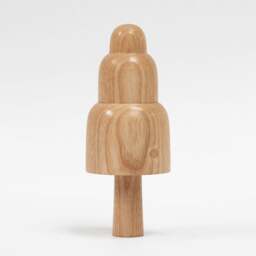 Rackhams Handmade Wooden Jelly Ornament - thumbnail 2