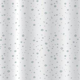 Rackhams Droplets White Shower Curtain - thumbnail 2