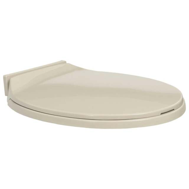 Rackhams Soft-Close Toilet Seat Apricot Oval