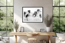 Rackhams In Winter's Grip - Framed Print 20 x 16 inch - thumbnail 2