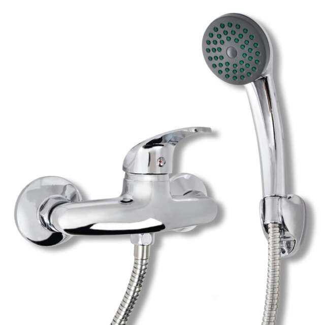 Rackhams Bath Shower Mixer Tap Kit Chrome