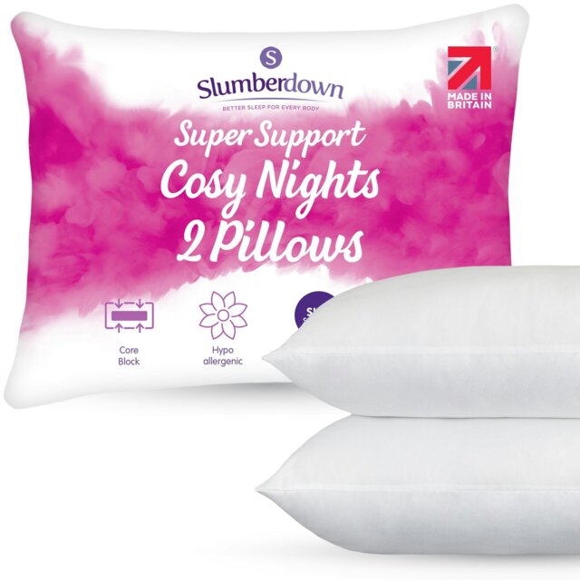 Rackhams Cosy Nights Super Support Firm Support Pillow - Firm - 2 - image 1