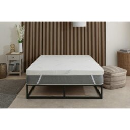 Rackhams European Double Cooling Foam Mattress Topper - 2.5cm Thick - White - 1 - 4ft Small Double Mattress (120cm x 190cm) - thumbnail 4