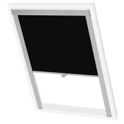 Rackhams Blackout Roller Blinds Black C04 - thumbnail 1