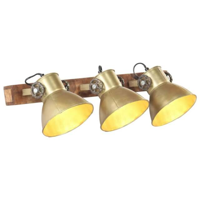 Rackhams Industrial Wall Lamp Brass 65x25 cm E27