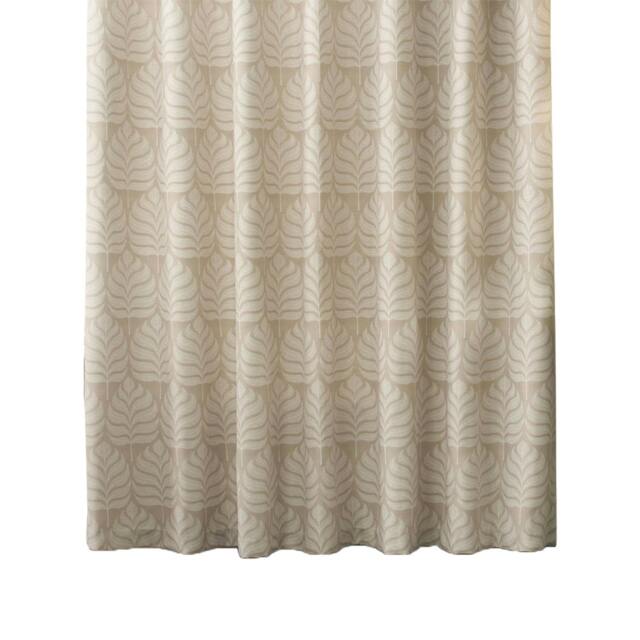 Rackhams Horto Eyelet Curtains - Natural - 90in x 54in - Natural - 100% Polyester - image 1