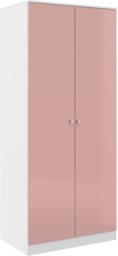 Rackhams Denver 2 Door Double Wardrobe - Grey Gloss - thumbnail 2