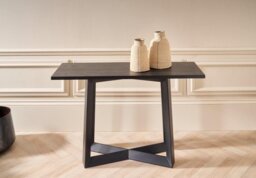 Rackhams Large Console Tables - Natural Black Oak - thumbnail 2