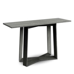 Rackhams Large Console Tables - Natural Black Oak