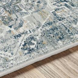 Rackhams Jolie-Vintage Grey Beige Blue Brown Traditional Boho Rug - 200 x 275 cm - thumbnail 3