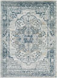 Rackhams Jolie-Vintage Grey Beige Blue Brown Traditional Boho Rug - 200 x 275 cm - thumbnail 2