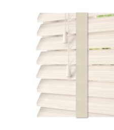 Rackhams White Oak Faux Wood Venetian Blinds with Tapes (130cm Drop) - 240cm - thumbnail 2