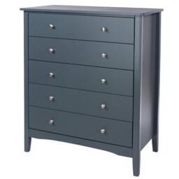 Rackhams Como 5 Drawer Large Chest of Drawers - white - thumbnail 4