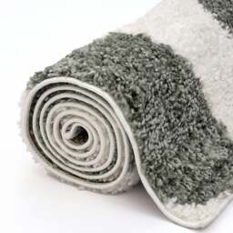 Rackhams Moodi Shaggy Green Erosan Rug - 80X150 cm - thumbnail 6