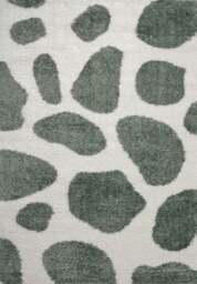 Rackhams Moodi Shaggy Green Erosan Rug - 80X150 cm - thumbnail 1