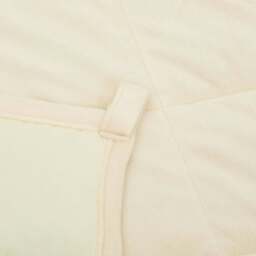 Rackhams Weighted Blanket Light Cream 140x200 cm Single 6 kg Fabric - thumbnail 5