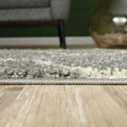 Rackhams Moroccan Grey Shaggy Rug - 610 - 120X120 cm - thumbnail 6
