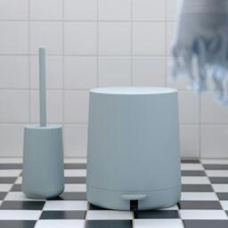 Rackhams Eucalyptus Plastic Freestanding Toilet Brush and Holder - thumbnail 2