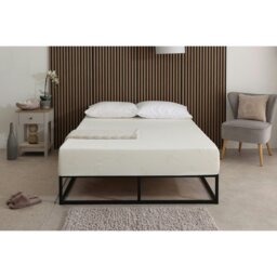 "Rackhams CoolMax All Foam Memory Foam Mattress - 8"" Deep, Temperature-Regulating Comfort - White - 1 - 4ft Small Double Mattress (120cm x 190cm)" - thumbnail 3