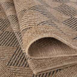 Rackhams Nature Outdoor Rug Dark Grey - 5300DG - 240X340 cm - thumbnail 4