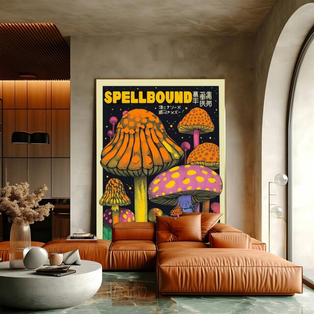 Rackhams Spellbound Artwork - Framing Options Available - Black - A2 - Framed Print - image 1