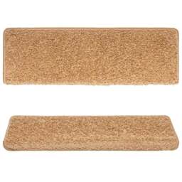 Rackhams Stair Mats 10 pcs 65x21x4 cm Beige - thumbnail 4