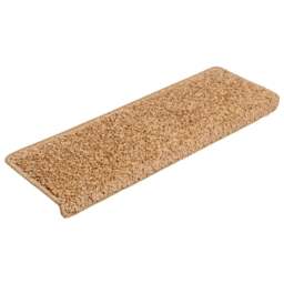 Rackhams Stair Mats 10 pcs 65x21x4 cm Beige - thumbnail 3