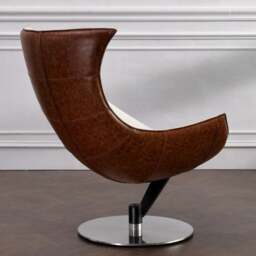 Rackhams Russell Lobster Chair, With Ottoman, Walnut Texture, Armchair - Texture B - thumbnail 6