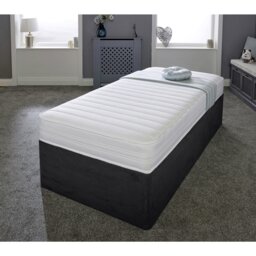 Rackhams Sirocco Airflow Hybrid Mattress - 18cm Deep, Spring & Memory Fibre Support - White - 1 - 2ft6 Shorty Small Single Mattress (75cm x 175cm) - thumbnail 6