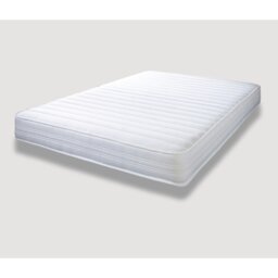 Rackhams Sirocco Airflow Hybrid Mattress - 18cm Deep, Spring & Memory Fibre Support - White - 1 - 2ft6 Shorty Small Single Mattress (75cm x 175cm) - thumbnail 2