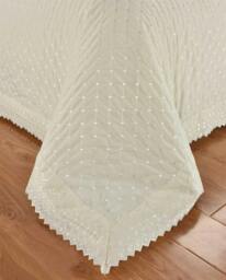 Rackhams Richmond Ivory Duvet Cover Set - Double - thumbnail 2