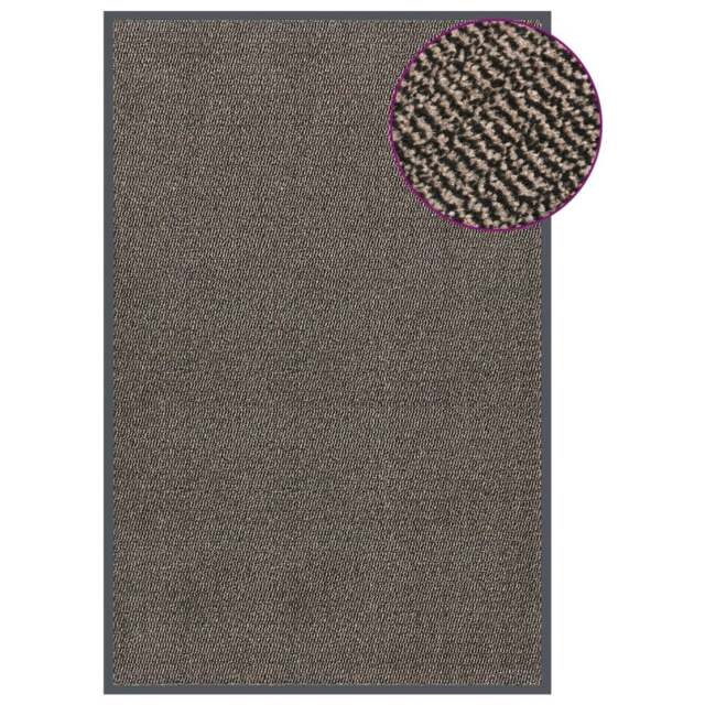 Rackhams Doormat Tufted 120x180 cm Dark Brown
