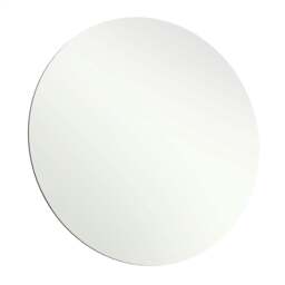 Rackhams 40cm Round Wall Mirror Frameless Tempered Glass Explosion-Proof Decor - thumbnail 1