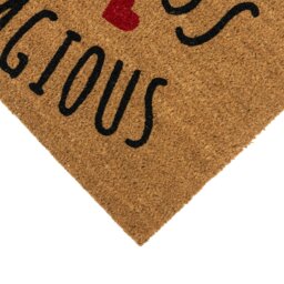 Rackhams Eco-Friendly Latex Backed Coir Entrance Doormat, 45x75cm - Kindness - thumbnail 3