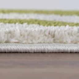 Rackhams Joli Checkered Green & White Rug - 120X170 cm - thumbnail 5