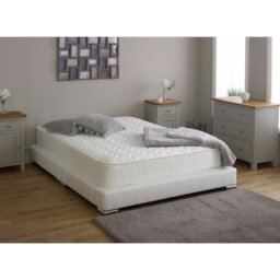 "Rackhams Essentials Zig Zag Hybrid Mattress - 7.5"" Deep, Soft Firmness - White - 1 - 3ft Single Mattress (90cm x 190cm)" - thumbnail 3