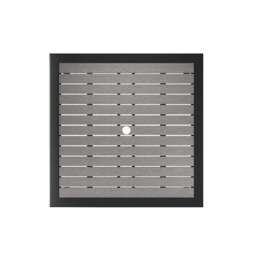 Rackhams 80/120/150cm Wide Rectangular Outdoor Dining Table with Parasol Hole - 150 cm W x 70cm D - thumbnail 5