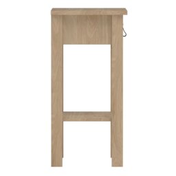 Rackhams Barcelona Bedside Table with 1 Drawers in Jackson Hickory Oak - Brown - Manufactured wood - 1 - thumbnail 4