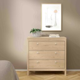 Rackhams Madrid Chest 3 Drawers in Jackson Hickory Oak - Oak - Matt - Melamine - thumbnail 6