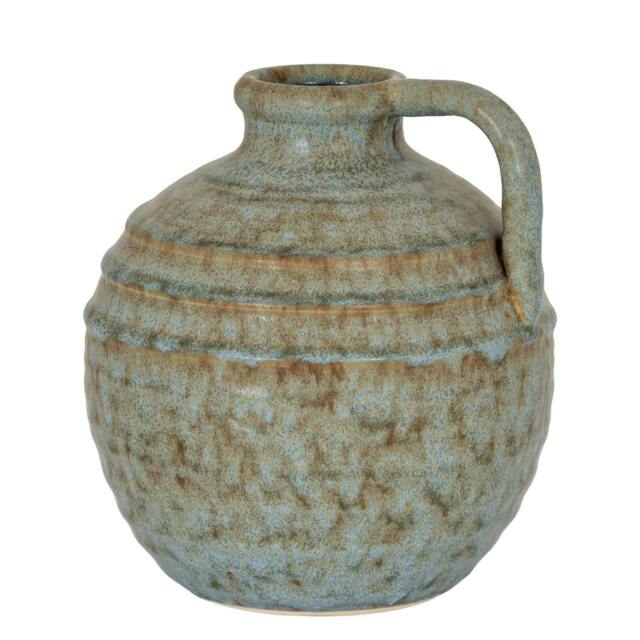 Rackhams Capella Jug Vase - Grey - 18cm x 16cm x 16cm - Grey - 100% Mixed