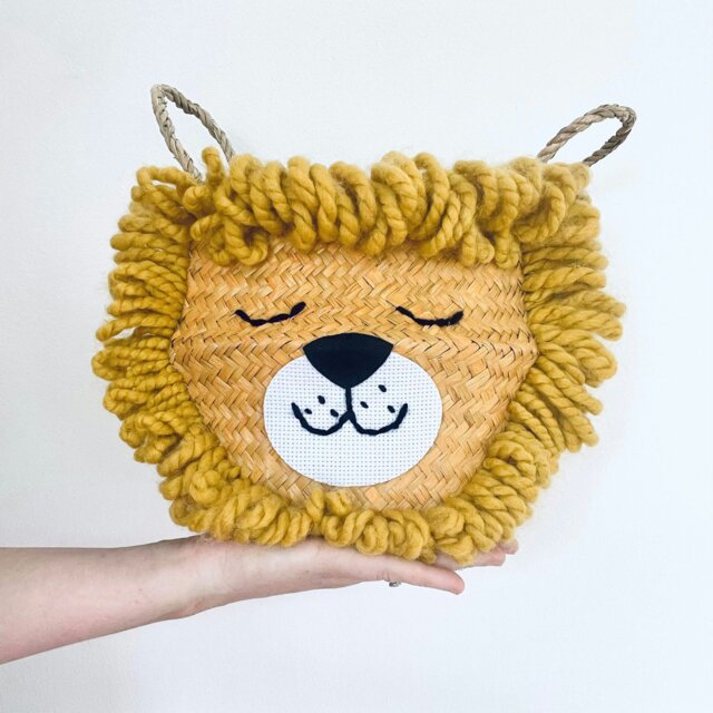 Rackhams Yellow Lion Basket - Small - image 1