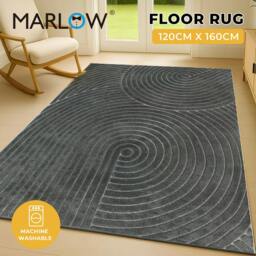 Rackhams Large Area Rug Floor Rug Mat for Living Room Bedroom Washable Non Slip - thumbnail 2