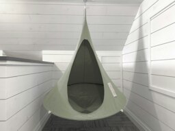 Rackhams Bebo Hanging Chair - Khaki - thumbnail 2