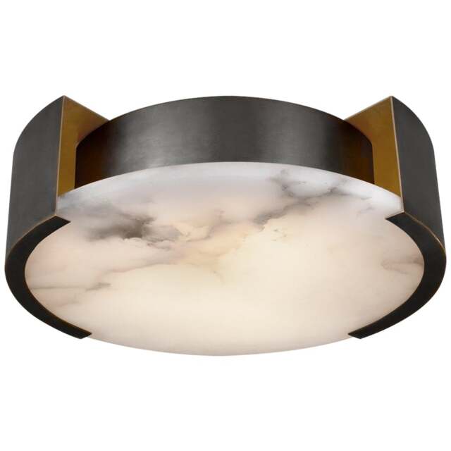 Rackhams Covet Medium Flush Mount Ceiling Light - Bronze - image 1