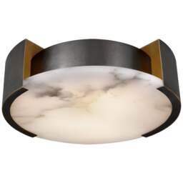 Rackhams Covet Medium Flush Mount Ceiling Light - Bronze