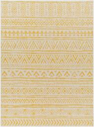 Rackhams Eagean-Global Yellow Ivory Off-White In- & Outdoor Rug - 160cm_diameter - thumbnail 3