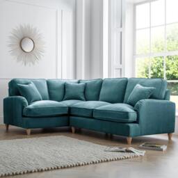 Rackhams The Swift Left Hand Corner Sofa - Putty - thumbnail 2